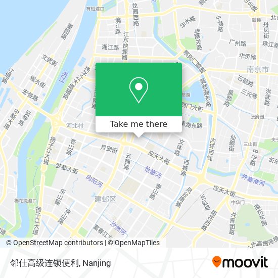 邻仕高级连锁便利 map