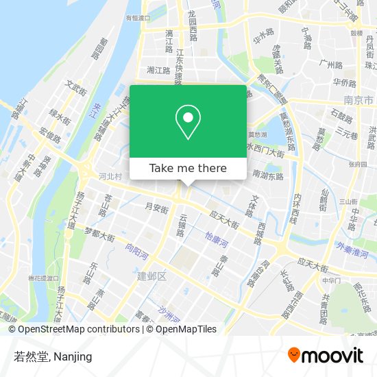 若然堂 map