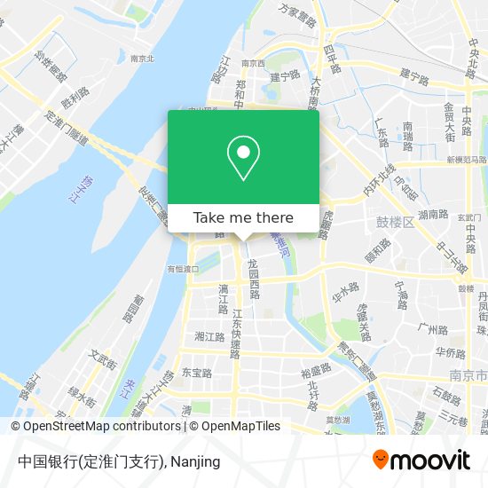 中国银行(定淮门支行) map