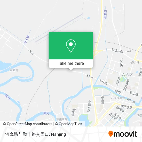 河套路与勤丰路交叉口 map