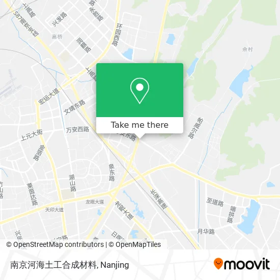 南京河海土工合成材料 map