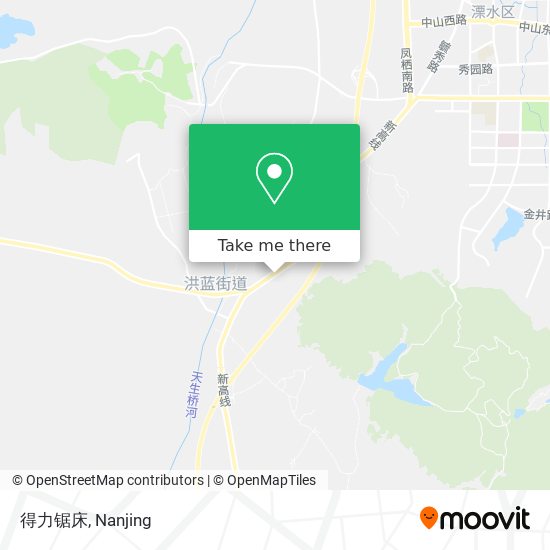 得力锯床 map