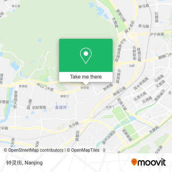 钟灵街 map