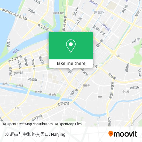 友谊街与中和路交叉口 map