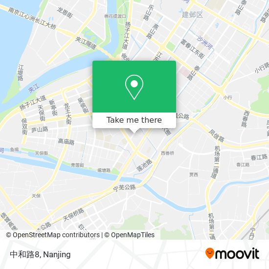 中和路8 map