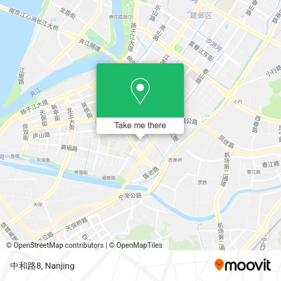中和路8 map