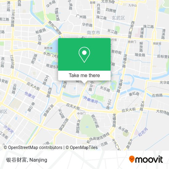 银谷财富 map