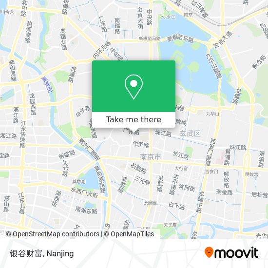 银谷财富 map