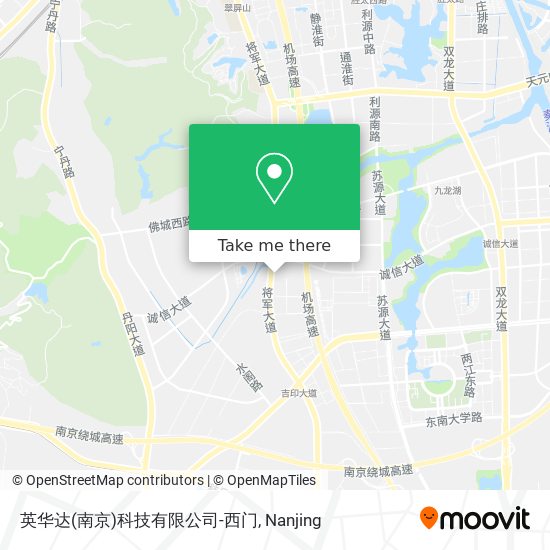 英华达(南京)科技有限公司-西门 map