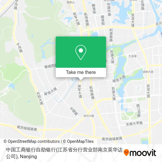 中国工商银行自助银行(江苏省分行营业部南京英华达公司) map