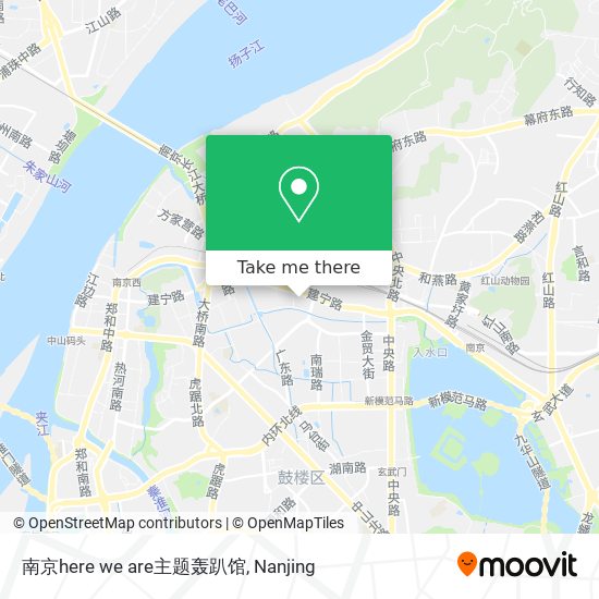 南京here we are主题轰趴馆 map