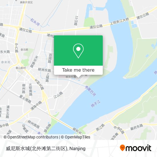 威尼斯水城(北外滩第二街区) map