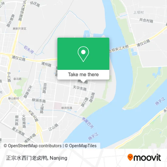 正宗水西门老卤鸭 map