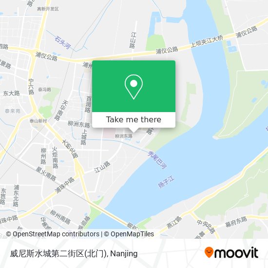 威尼斯水城第二街区(北门) map