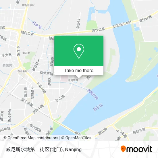 威尼斯水城第二街区(北门) map