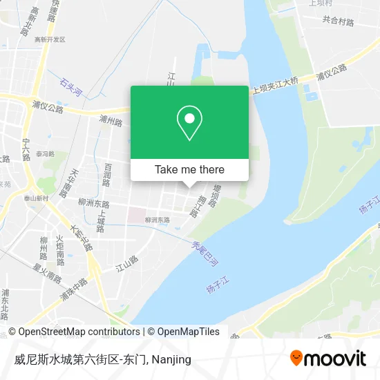 威尼斯水城第六街区-东门 map