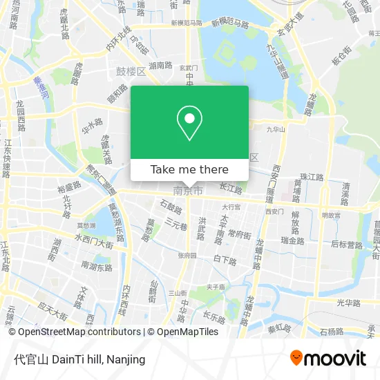 代官山 DainTi hill map