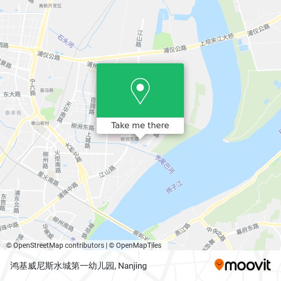 鸿基威尼斯水城第一幼儿园 map
