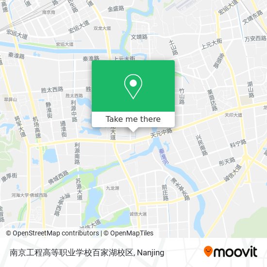 南京工程高等职业学校百家湖校区 map