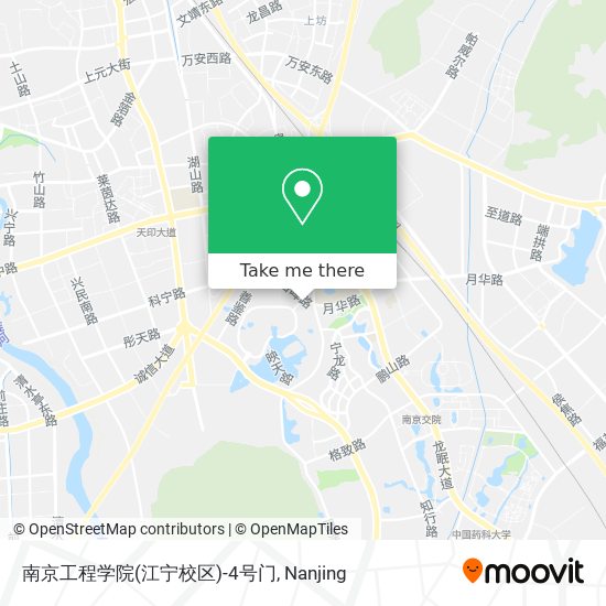 南京工程学院(江宁校区)-4号门 map