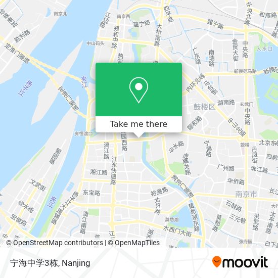 宁海中学3栋 map