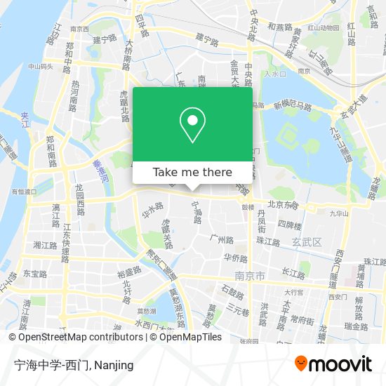 宁海中学-西门 map