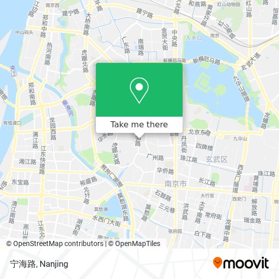 宁海路 map