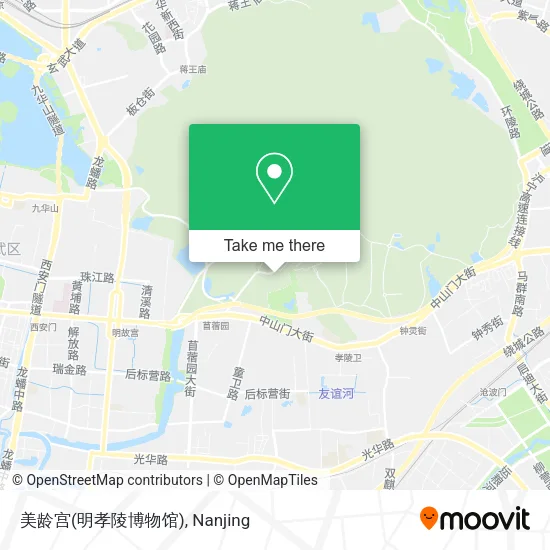 美龄宫(明孝陵博物馆) map