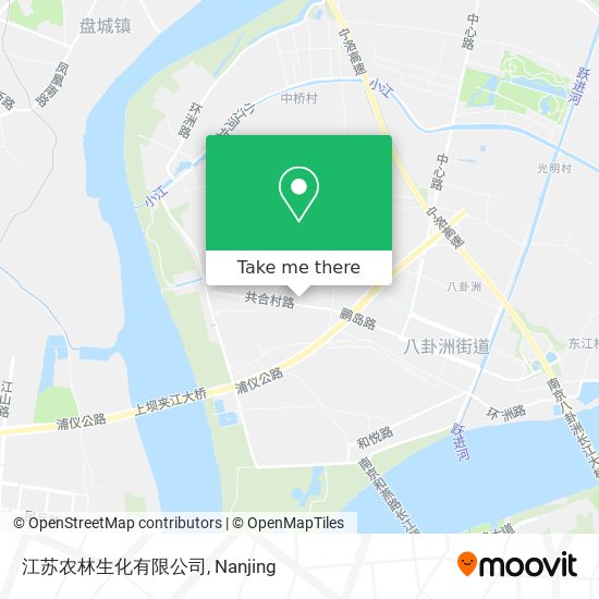 江苏农林生化有限公司 map