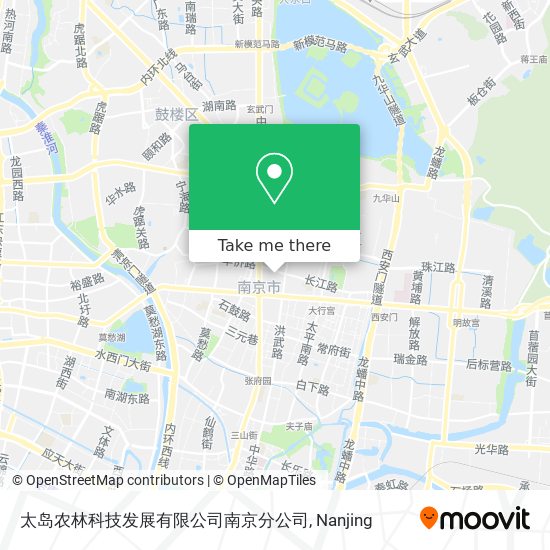 太岛农林科技发展有限公司南京分公司 map