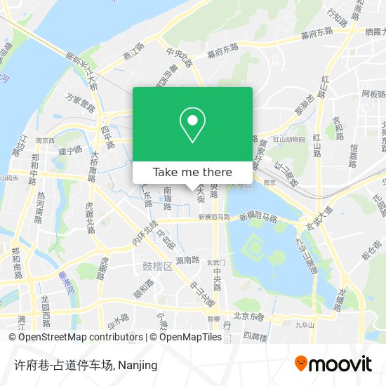 许府巷-占道停车场 map