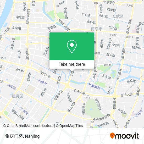 集庆门桥 map