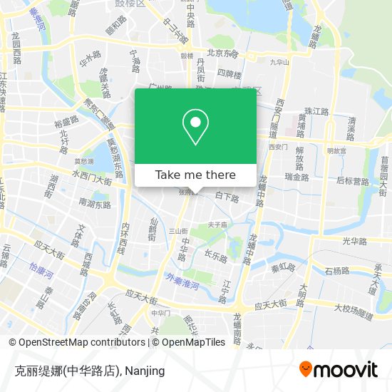 克丽缇娜(中华路店) map