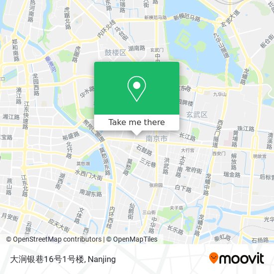 大涧银巷16号1号楼 map