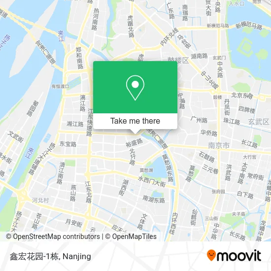 鑫宏花园-1栋 map