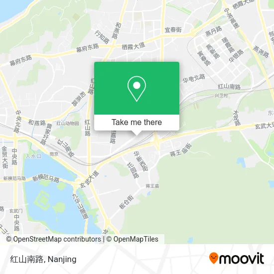 红山南路 map