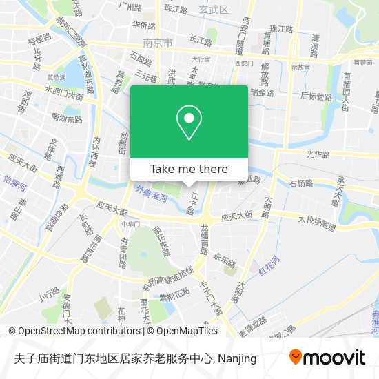 夫子庙街道门东地区居家养老服务中心 map