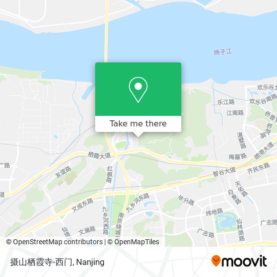 摄山栖霞寺-西门 map