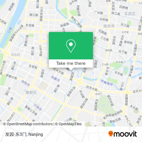 发园-东3门 map