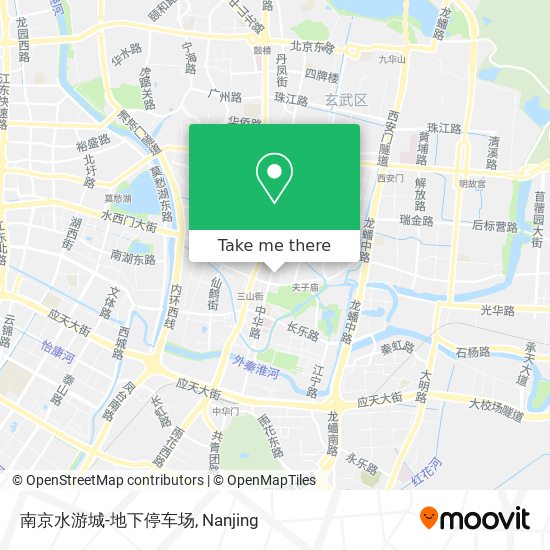 南京水游城-地下停车场 map