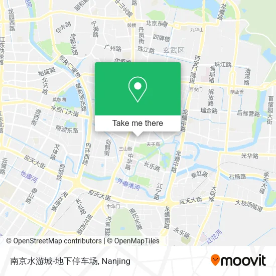 南京水游城-地下停车场 map