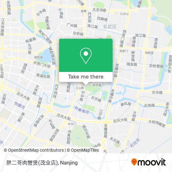 胖二哥肉蟹煲(茂业店) map