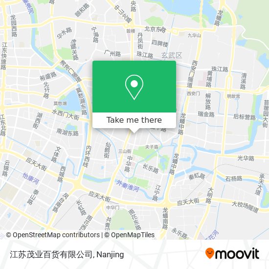 江苏茂业百货有限公司 map