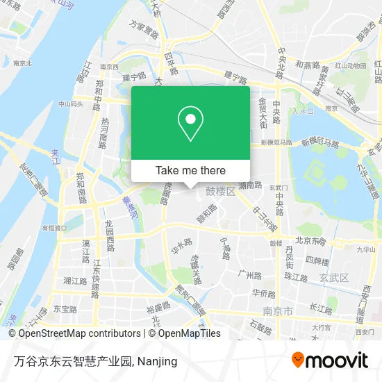 万谷京东云智慧产业园 map