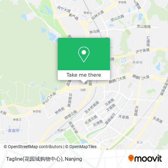 Tagline(花园城购物中心) map