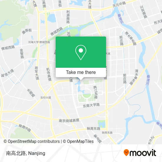 南高北路 map