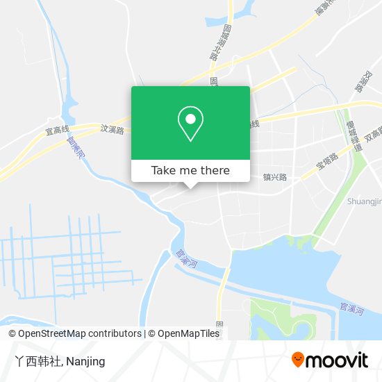 丫西韩社 map