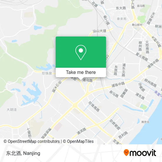 东北酒 map
