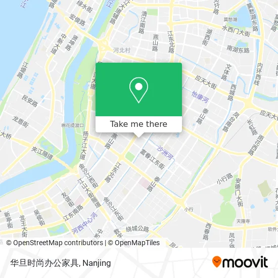 华旦时尚办公家具 map