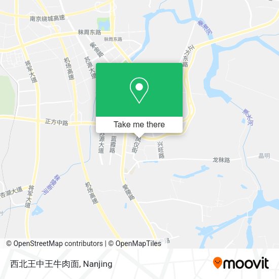 西北王中王牛肉面 map